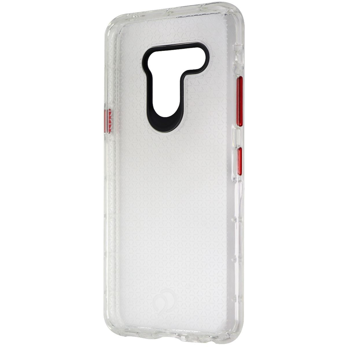 Nimbus9 Phantom 2 Series Flexible Gel Case for LG G8 ThinQ - Clear/Red Cell Phone - Cases, Covers & Skins Nimbus9    - Simple Cell Bulk Wholesale Pricing - USA Seller
