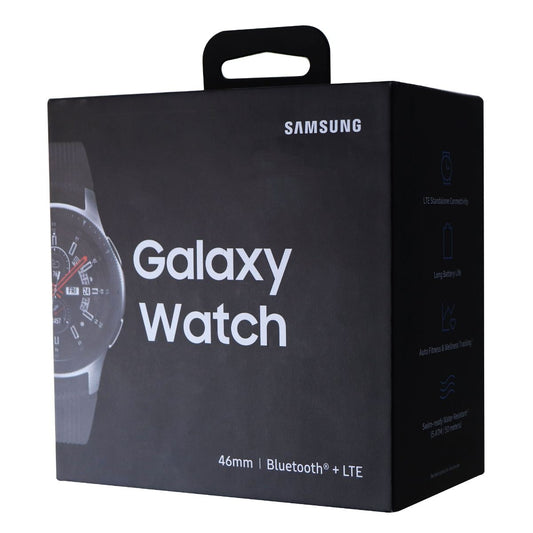 RETAIL BOX - Samsung Galaxy Watch - 46mm / Silver - NO DEVICE Cell Phone - Other Accessories Samsung    - Simple Cell Bulk Wholesale Pricing - USA Seller