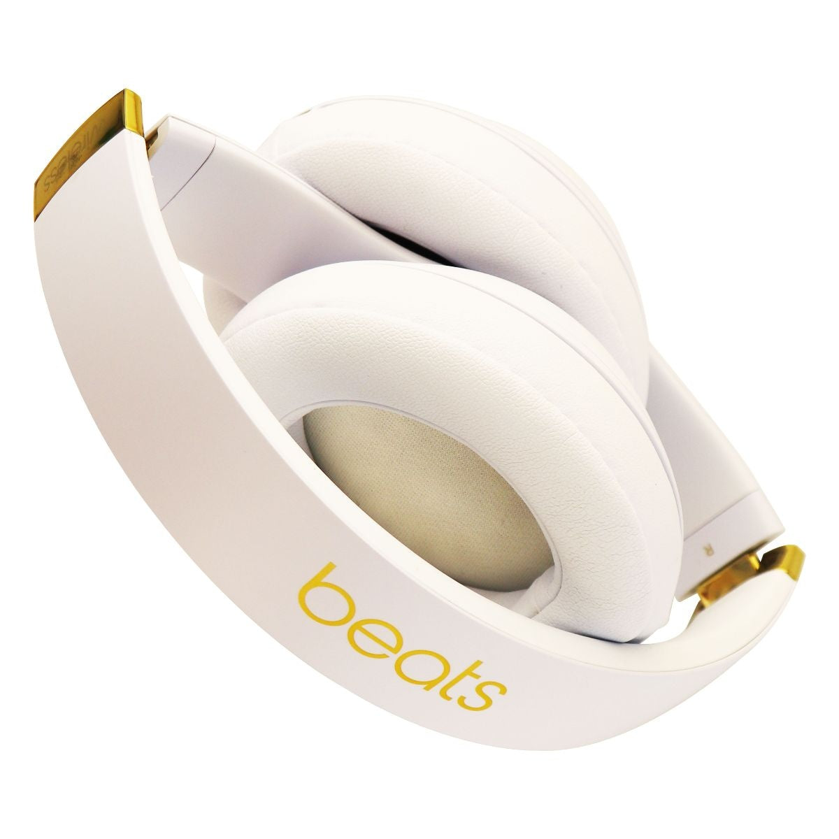 Beats Studio3 Wireless Series Over-Ear Headphones - Matte White/Gold (MQ572LL/A) Portable Audio - Headphones Beats by Dr. Dre    - Simple Cell Bulk Wholesale Pricing - USA Seller