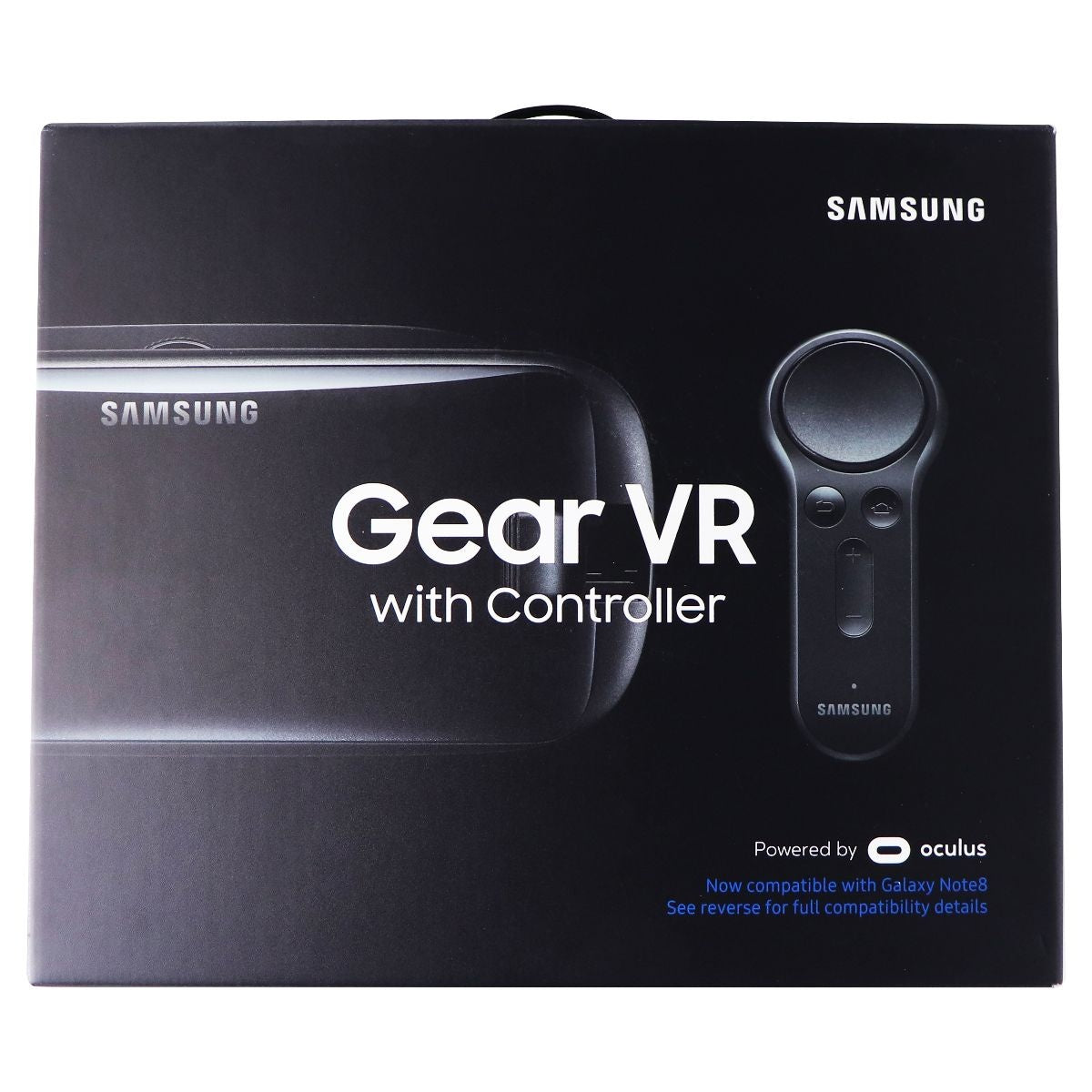 Samsung Gear VR with Controller 2017 Model - Black (SM-R325) Virtual Reality - Smartphone VR Headsets Samsung    - Simple Cell Bulk Wholesale Pricing - USA Seller
