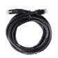 7-Foot (CAT6) Ethernet Patch Cable - Black Ethernet Cables (RJ-45, 8P8C) Unbranded    - Simple Cell Bulk Wholesale Pricing - USA Seller
