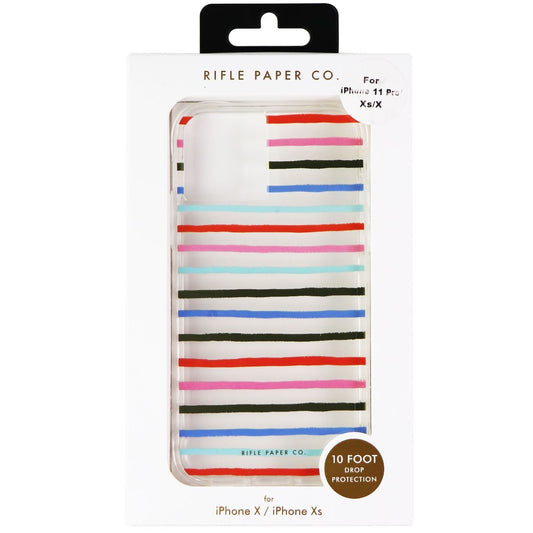 Rifle Paper CO. Case for iPhone 11 Pro - Happy Stripes w/Gold Foil Accents Cell Phone - Cases, Covers & Skins Rifle Paper Co.    - Simple Cell Bulk Wholesale Pricing - USA Seller