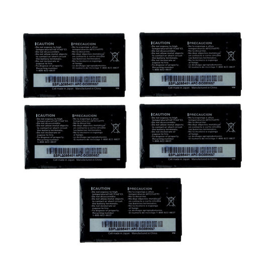 KIT 5x LG LGIP-530B 1100 mAh Replacement Battery for Versa VX9600 Dare VX9700 Cell Phone - Batteries LG    - Simple Cell Bulk Wholesale Pricing - USA Seller