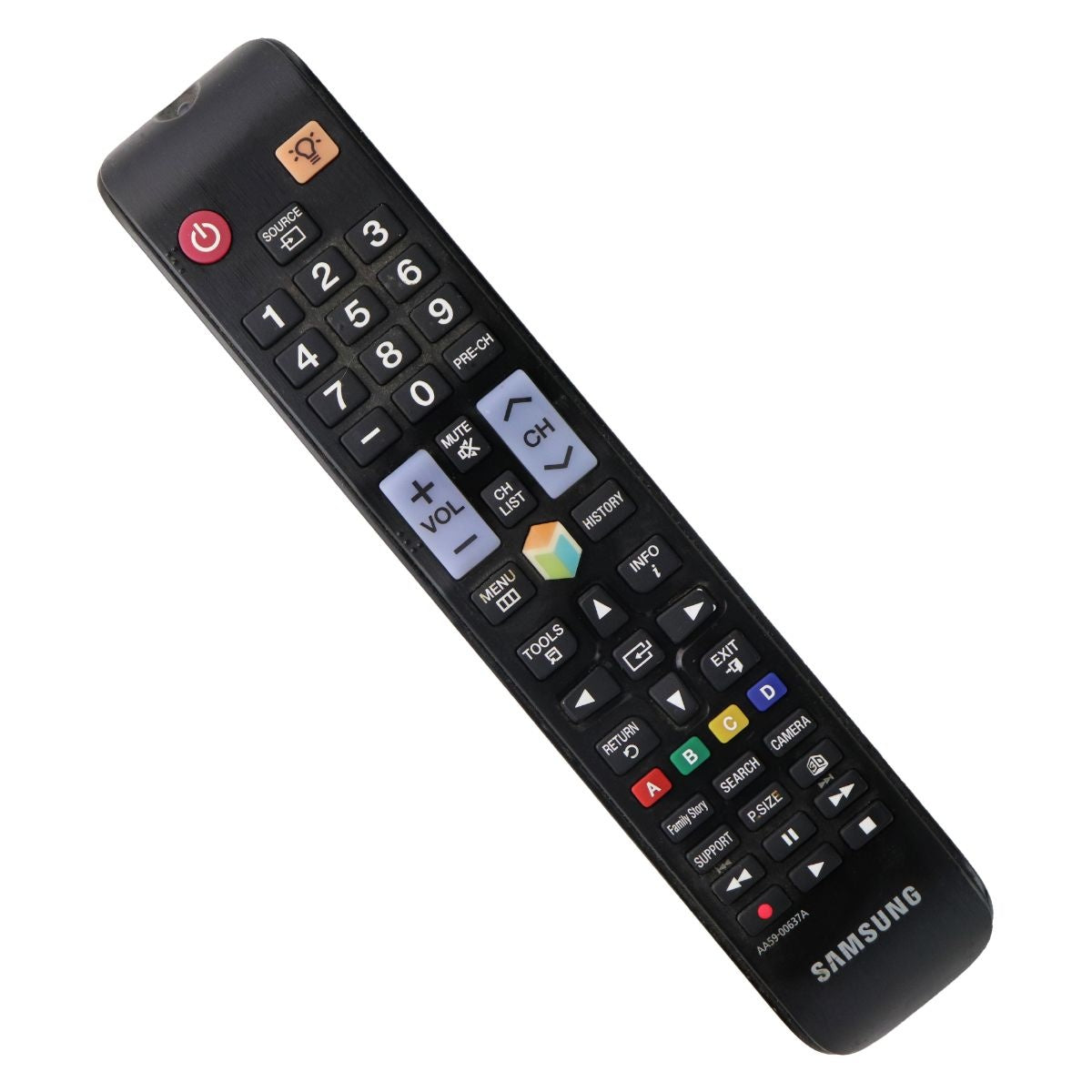 Samsung Remote Control (AA59-00637A) for Select Samsung TVs - Black TV, Video & Audio Accessories - Remote Controls Samsung    - Simple Cell Bulk Wholesale Pricing - USA Seller