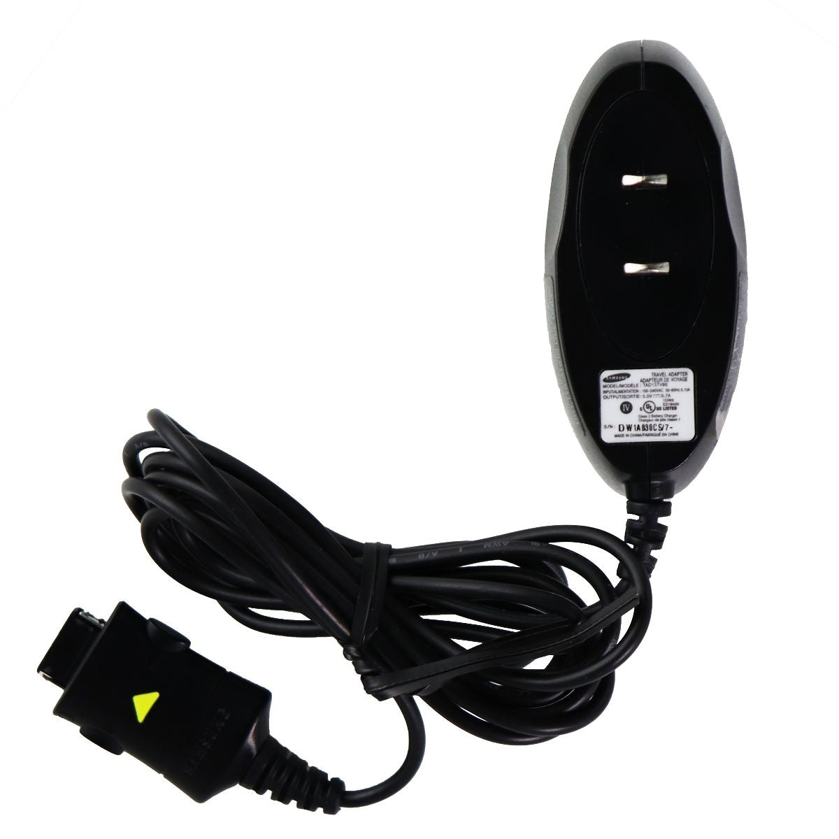 Samsung Wall Charger Adapter Model (TAD137VBE) 5.0V 100-240 VAC 0.7A - Black Cell Phone - Chargers & Cradles Samsung    - Simple Cell Bulk Wholesale Pricing - USA Seller