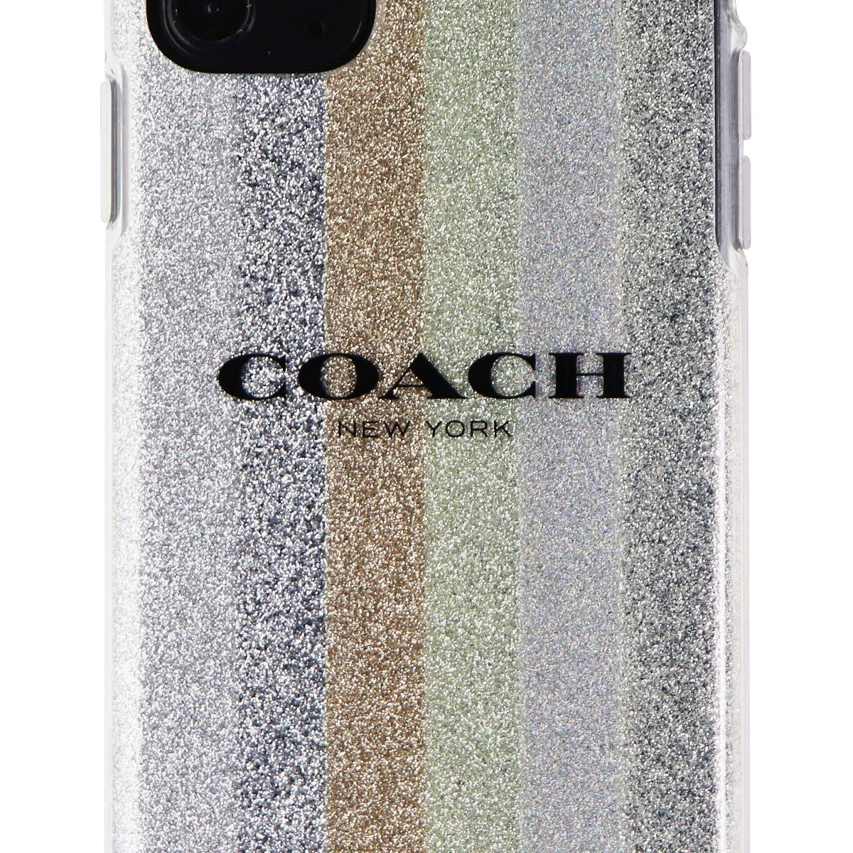 Coach Protective Case for Apple iPhone 11 Pro Max (6.5inch) - Glitter Americana Cell Phone - Cases, Covers & Skins Coach    - Simple Cell Bulk Wholesale Pricing - USA Seller