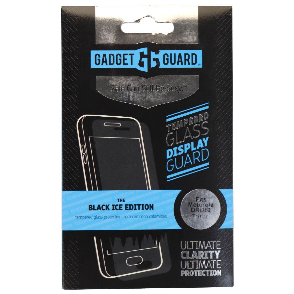 Gadget Guard Black Ice Tempered Glass Screen for Motorola Droid Turbo - Clear Cell Phone - Screen Protectors Gadget Guard    - Simple Cell Bulk Wholesale Pricing - USA Seller
