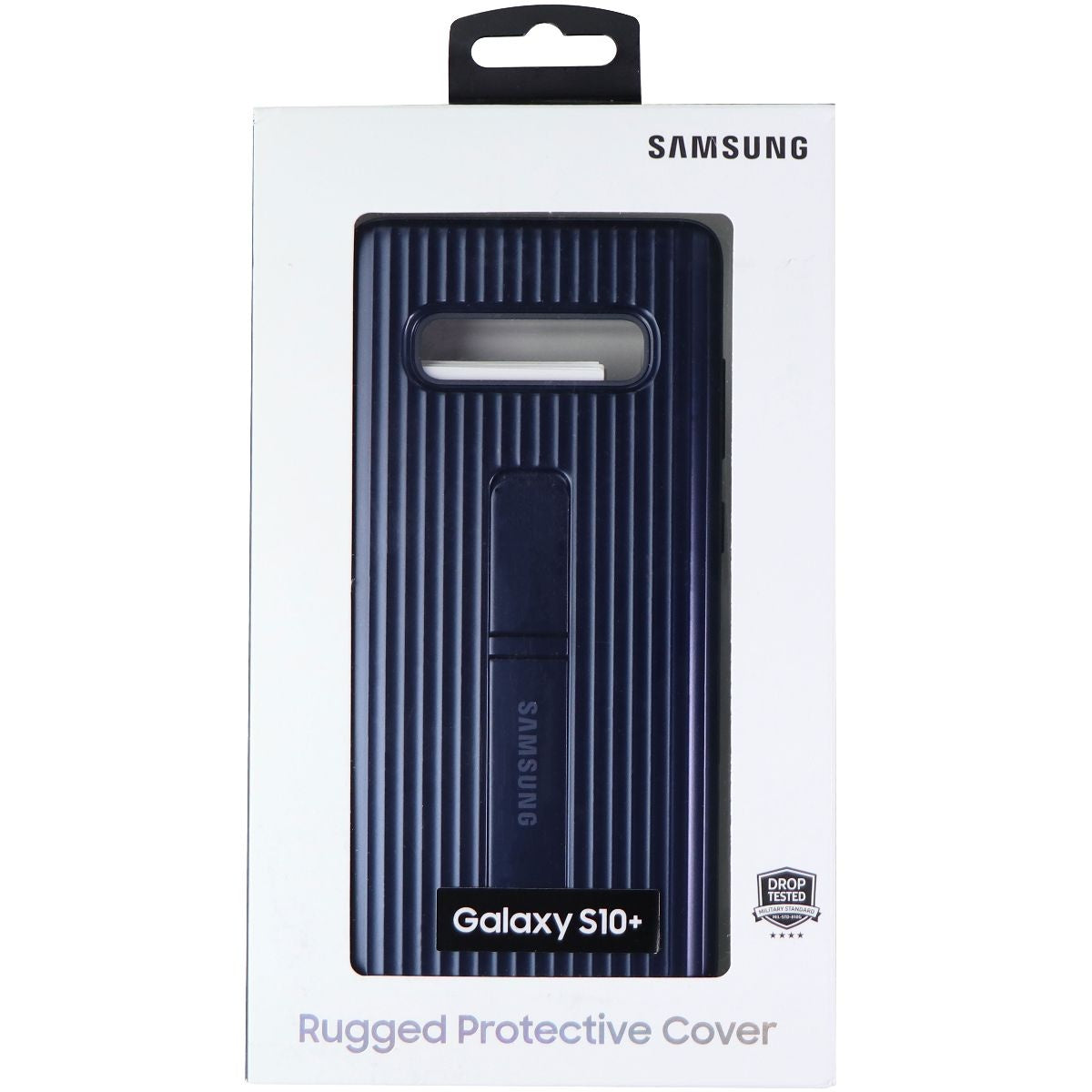 Samsung Rugged Protective Kickstand Cover for Samsung Galaxy (S10+) - Navy Cell Phone - Cases, Covers & Skins Samsung    - Simple Cell Bulk Wholesale Pricing - USA Seller