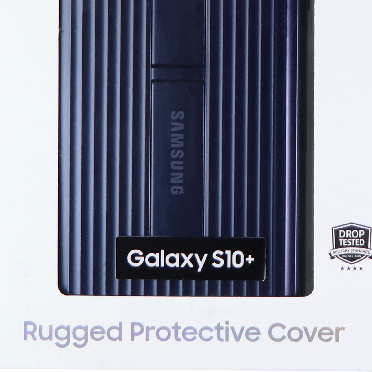 Samsung Rugged Protective Kickstand Cover for Samsung Galaxy (S10+) - Navy Cell Phone - Cases, Covers & Skins Samsung    - Simple Cell Bulk Wholesale Pricing - USA Seller
