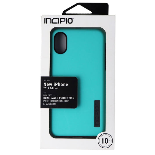 Incipio Dualpro Series Case Apple iPhone X and iPhone XS - Turquoise/Teal Cell Phone - Cases, Covers & Skins Incipio    - Simple Cell Bulk Wholesale Pricing - USA Seller
