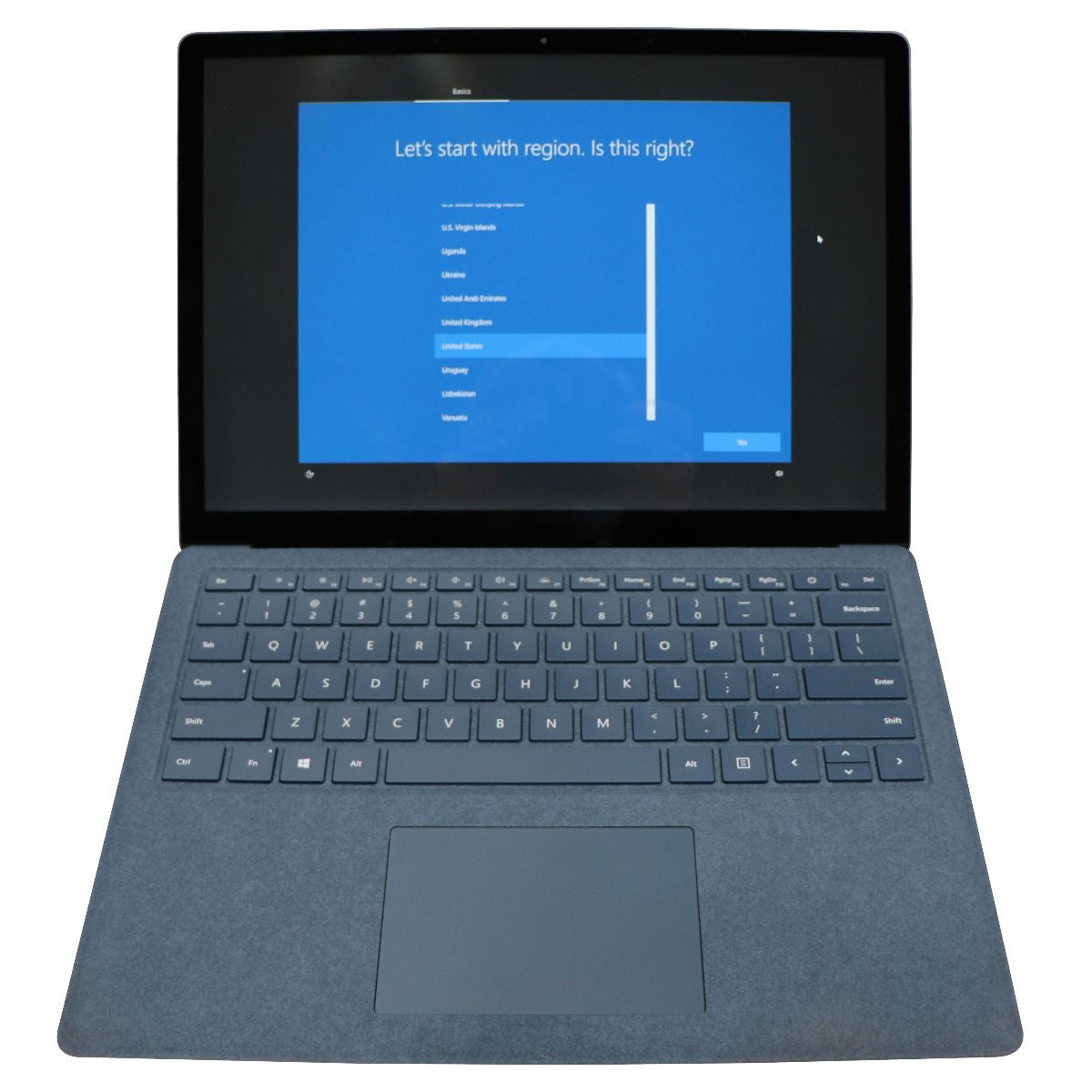 Microsoft Surface Laptop (13.5) - i5-7200U/Intel 620 256GB/8GB 1769 Cobalt Blue Laptops - PC Laptops & Netbooks Microsoft    - Simple Cell Bulk Wholesale Pricing - USA Seller