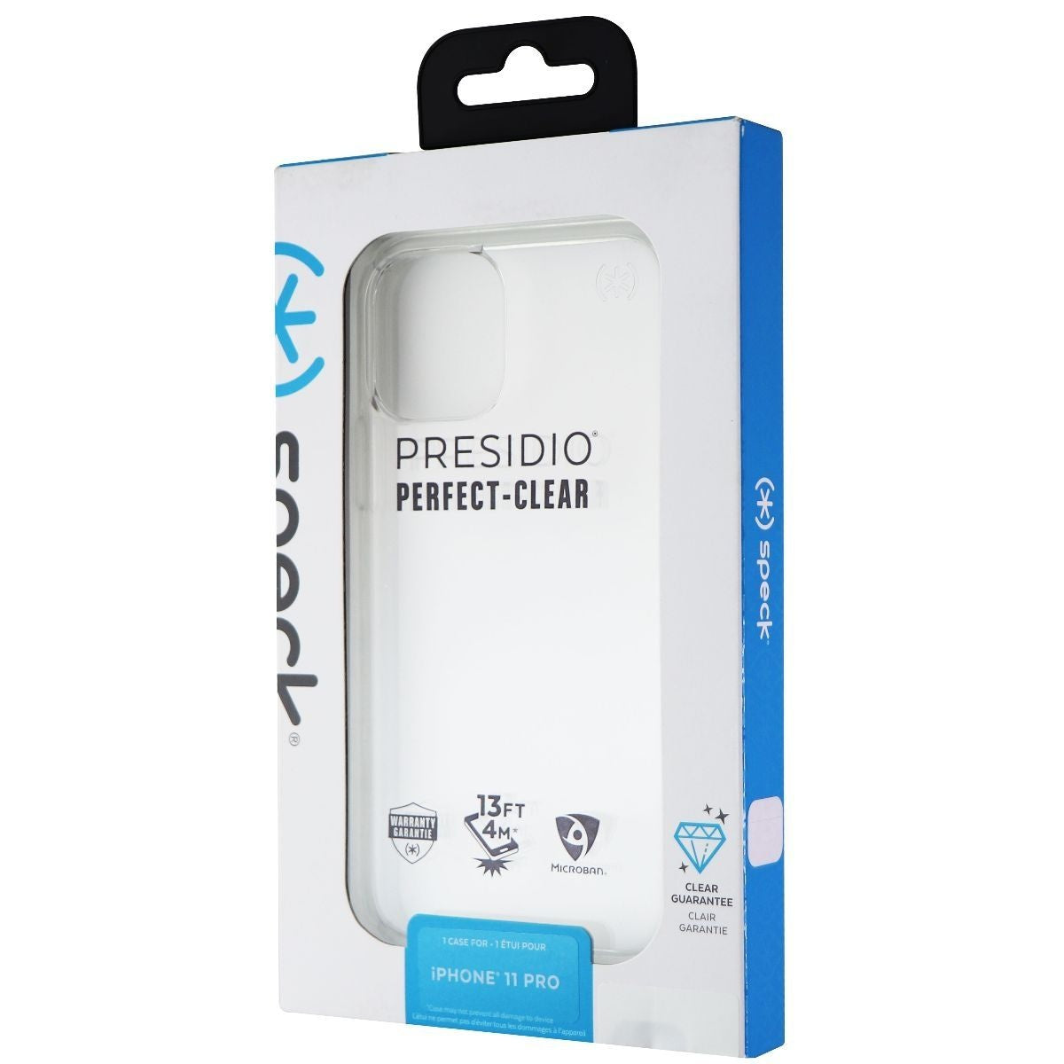 Speck Presidio Perfect-Clear Case for Apple iPhone 11 Pro - Clear (136437-5085) Cell Phone - Cases, Covers & Skins Speck    - Simple Cell Bulk Wholesale Pricing - USA Seller