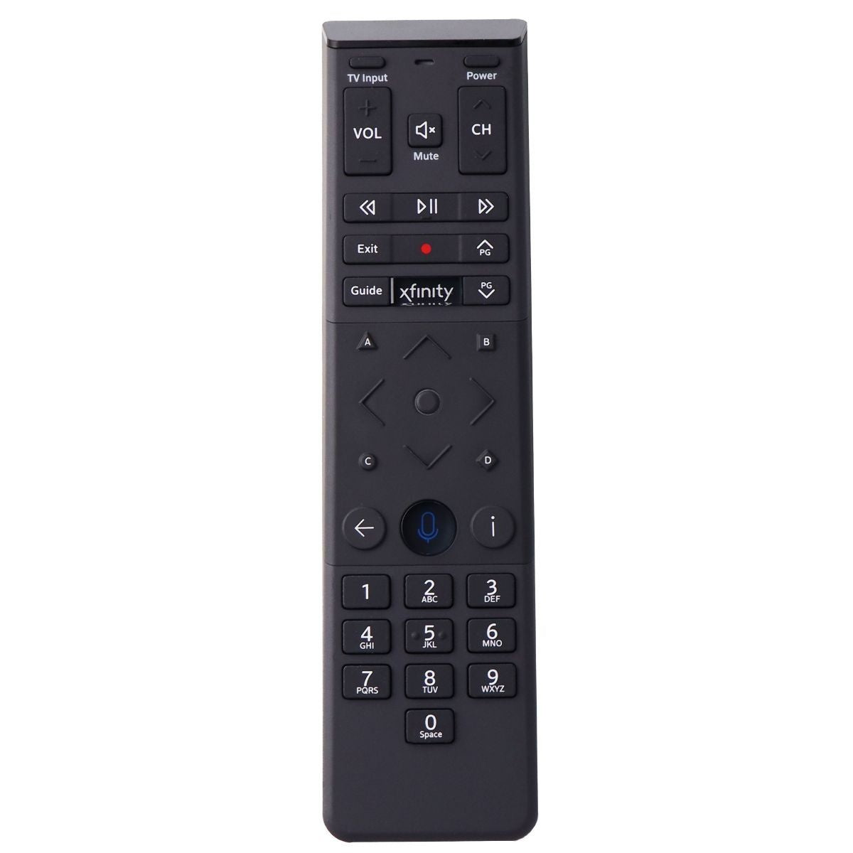 Xfinity Remote Control (XR15UQ) for Xfinity Cable Boxes and TVs Bla