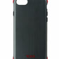 TUMI Protection Hard Shell Case Cover for Apple iPhone 7 - Brushed Gunmetal/Red Cell Phone - Cases, Covers & Skins Tumi    - Simple Cell Bulk Wholesale Pricing - USA Seller
