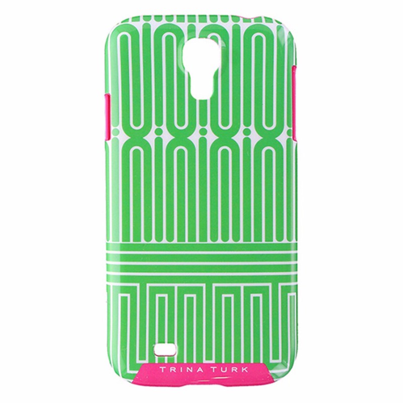 Trina Turk snap case for Samsung Galaxy S4 - Green/Pink Cell Phone - Cases, Covers & Skins Trina Turk    - Simple Cell Bulk Wholesale Pricing - USA Seller