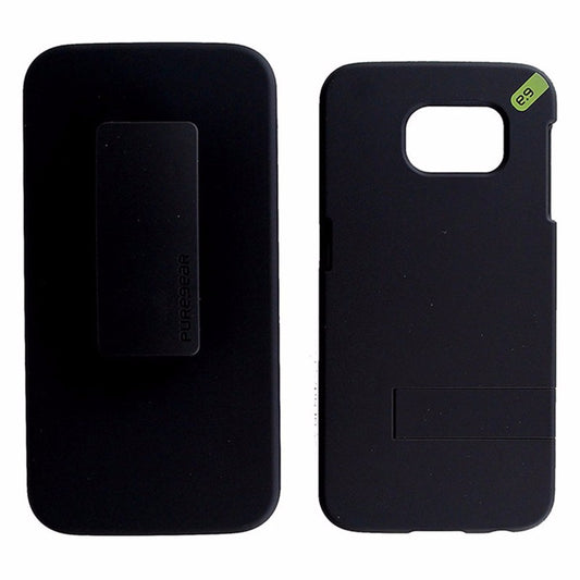 PureGear HIP+ Series Hard Case with Holster for Samsung Galaxy S6 - Black/Green Cell Phone - Cases, Covers & Skins PureGear    - Simple Cell Bulk Wholesale Pricing - USA Seller