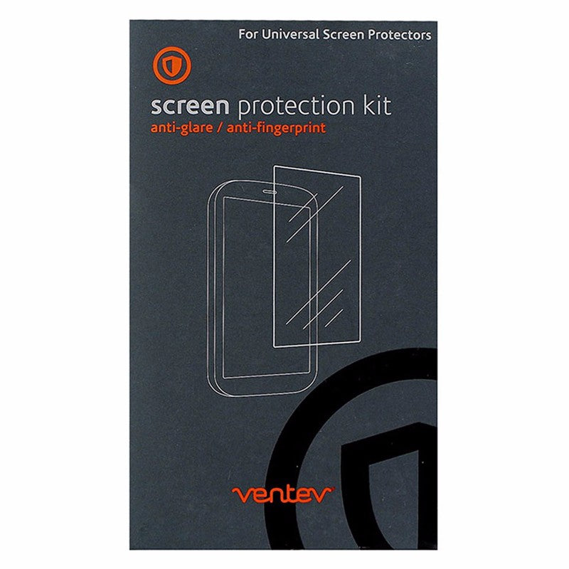 Ventev Universal Screen Protector for All Smartphones - 2 Pack -  Clear Cell Phone - Screen Protectors Ventev    - Simple Cell Bulk Wholesale Pricing - USA Seller