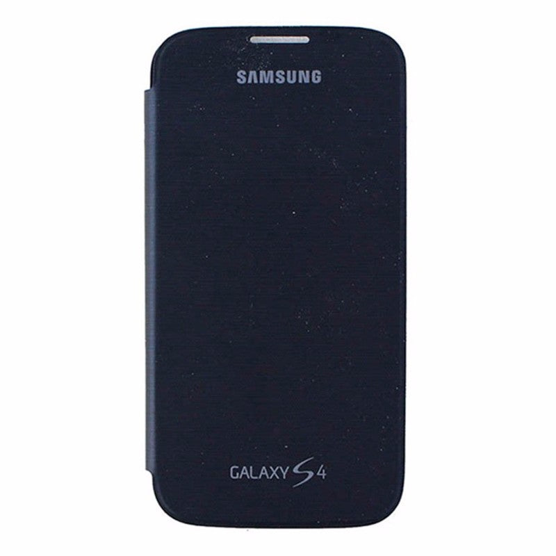 Samsung Folio Flip Case for Samsung Galaxy S4 Smartphone - Black Cell Phone - Cases, Covers & Skins Samsung    - Simple Cell Bulk Wholesale Pricing - USA Seller