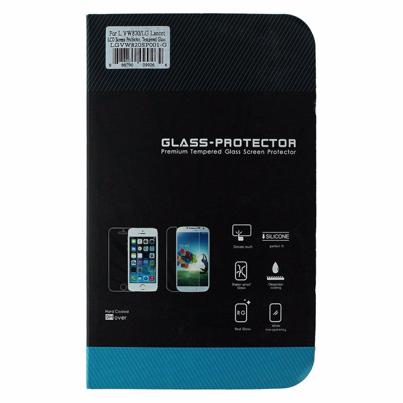 Glass Protector Tempered Glass Screen for LG Lancet (VW820) - Clear Transparent Cell Phone - Screen Protectors Unbranded    - Simple Cell Bulk Wholesale Pricing - USA Seller