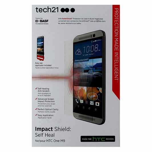 Tech21 Impact Shield Screen Protector for HTC One M9 w/ BulletShield Technology Cell Phone - Screen Protectors Tech21    - Simple Cell Bulk Wholesale Pricing - USA Seller
