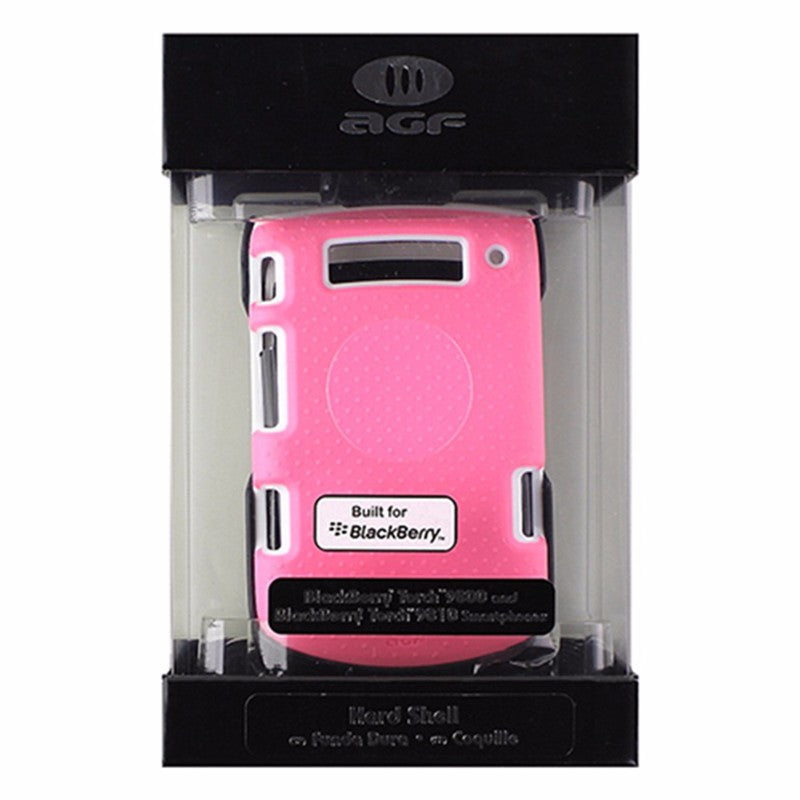 AGF 2 Piece Shell Case and Holster for BlackBerry Torch 9800/9810 - Pink / White Cell Phone - Cases, Covers & Skins Ballistic    - Simple Cell Bulk Wholesale Pricing - USA Seller