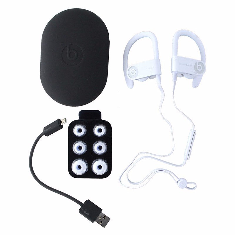 Beats Powerbeats3 Series Wireless Ear-Hook Headphones - White (ML8W2LL/A) Portable Audio - Headphones Beats by Dr. Dre    - Simple Cell Bulk Wholesale Pricing - USA Seller
