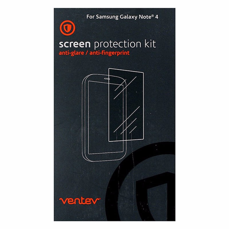 Ventev Screen Protector for Samsung Galaxy Note4 - Retail Packaging - Clear Cell Phone - Screen Protectors Ventev    - Simple Cell Bulk Wholesale Pricing - USA Seller