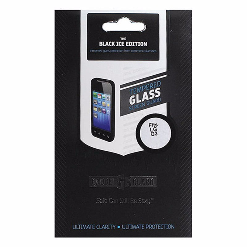 Gadget Guard Black Ice Tempered Glass Screen Protector for LG G3 - Clear Cell Phone - Screen Protectors Gadget Guard    - Simple Cell Bulk Wholesale Pricing - USA Seller