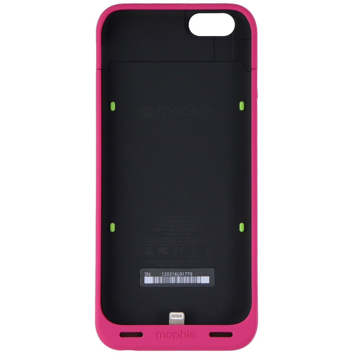 Mophie Juice Pack Reserve 1840mAh Battery Case for iPhone 6/6s - Matte Dark Pink Cell Phone - Cases, Covers & Skins Mophie    - Simple Cell Bulk Wholesale Pricing - USA Seller