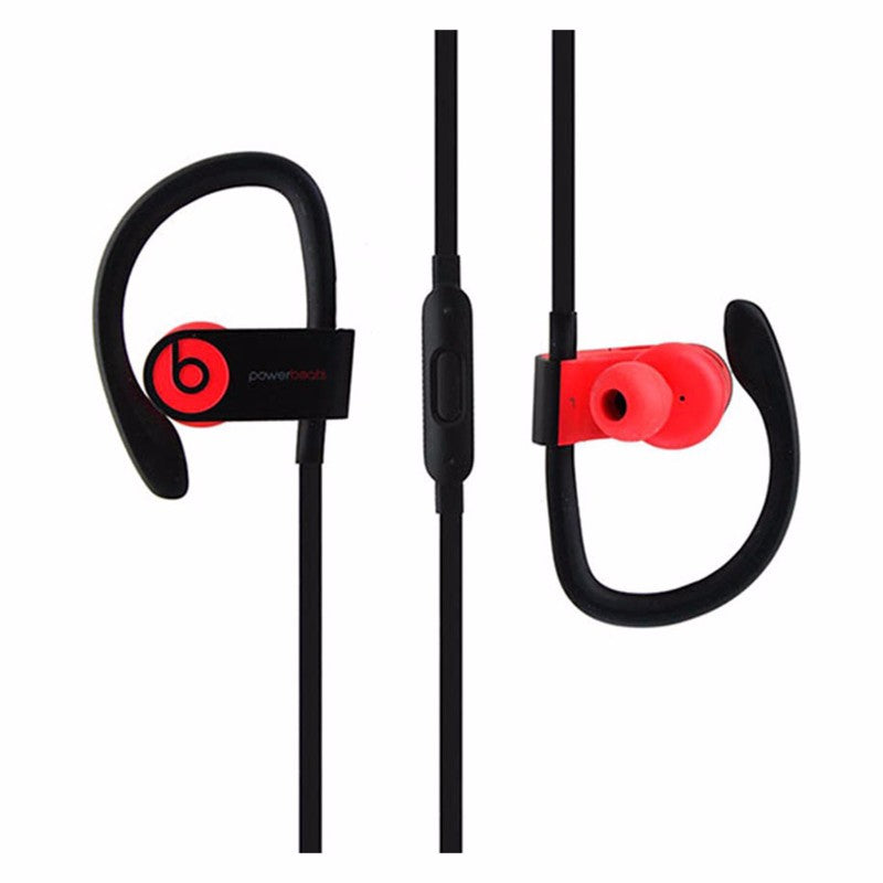 Beats Powerbeats3 Series Wireless Ear-Hook Headphones (MNLY2LL/A) - Siren Red Portable Audio - Headphones Beats by Dr. Dre    - Simple Cell Bulk Wholesale Pricing - USA Seller