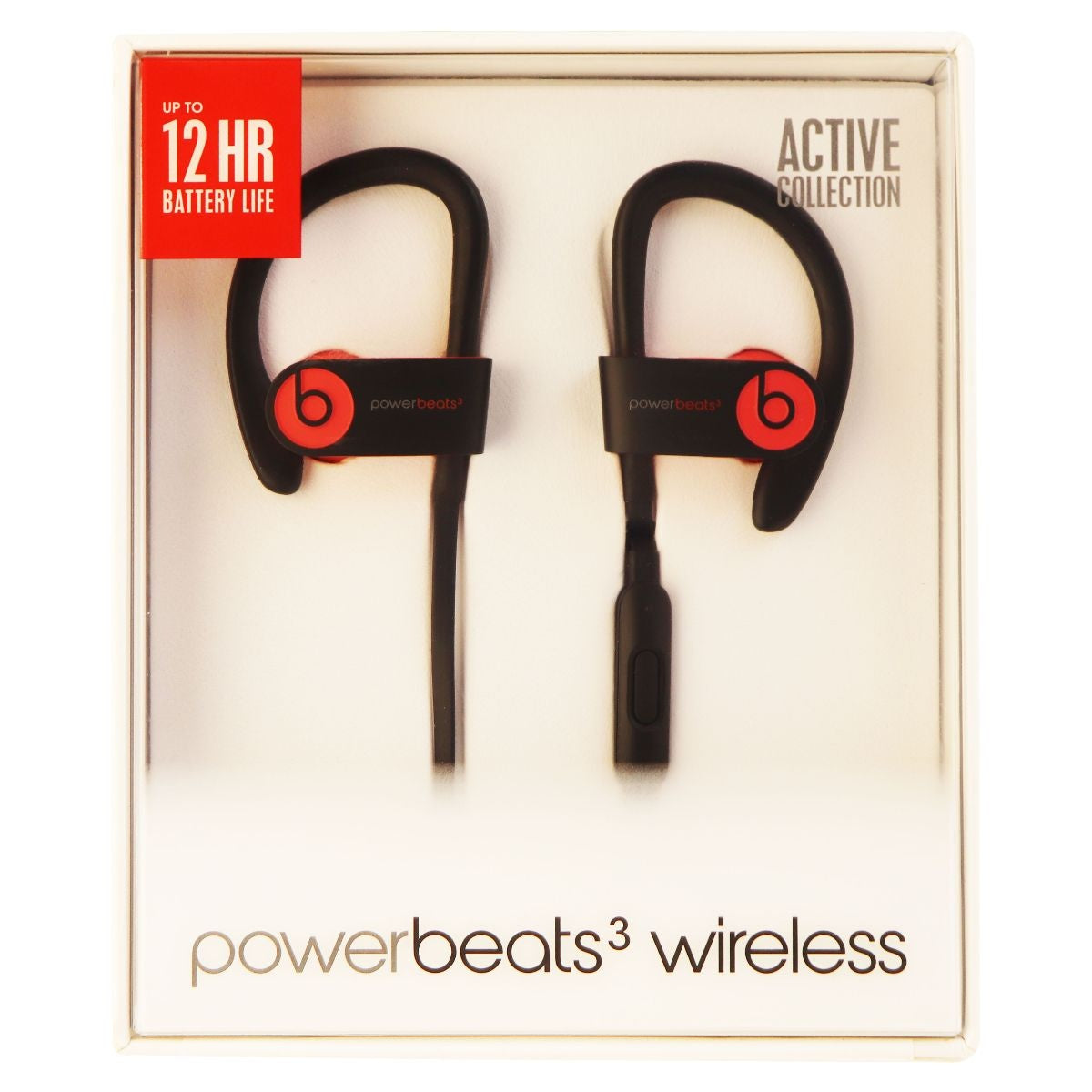 Beats Powerbeats3 Series Wireless Ear-Hook Headphones (MNLY2LL/A) - Siren Red Portable Audio - Headphones Beats by Dr. Dre    - Simple Cell Bulk Wholesale Pricing - USA Seller