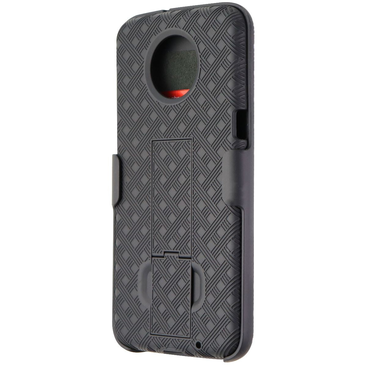Verizon Hardshell Case and Holster Combo for Motorola Moto Z3 - Black Cell Phone - Cases, Covers & Skins Verizon    - Simple Cell Bulk Wholesale Pricing - USA Seller