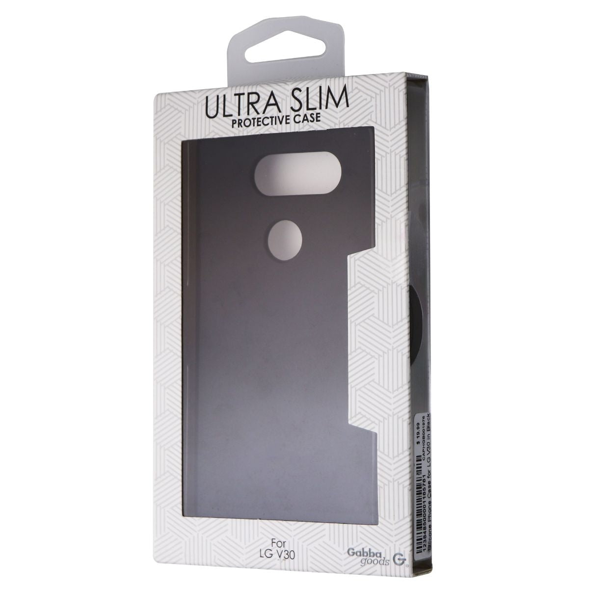 Gabba Goods Ultra Slim Gel Case for LG V30 Smartphone - Black Cell Phone - Cases, Covers & Skins GabbaGoods    - Simple Cell Bulk Wholesale Pricing - USA Seller