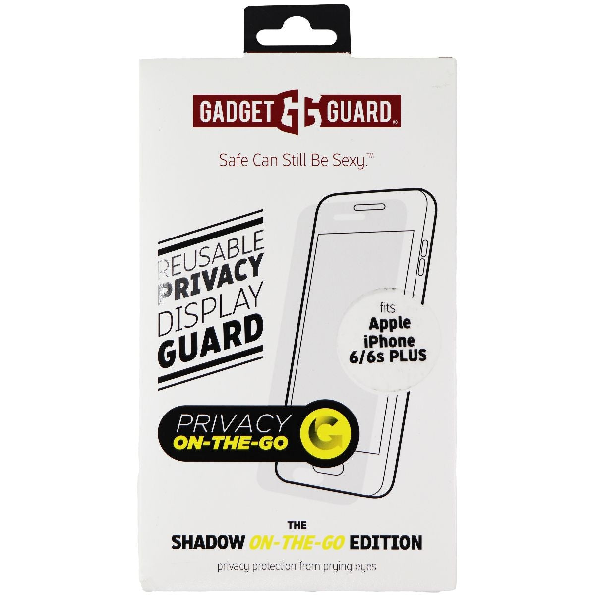 Gadget Guard Shadow On-The-Go Privacy Screen Protector for iPhone 6s Plus/6 Plus Cell Phone - Screen Protectors Gadget Guard    - Simple Cell Bulk Wholesale Pricing - USA Seller