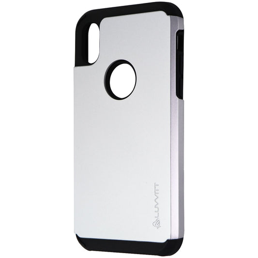Luvvitt Ultra Armor Series Dual Layer Case for iPhone Xs / X -  Silver Cell Phone - Cases, Covers & Skins Luvvitt    - Simple Cell Bulk Wholesale Pricing - USA Seller