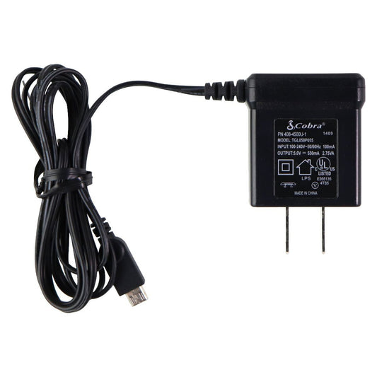 Cobra (5V/550mA) Wall Charger Micro-USB Adapter (TGL050P055 / 408-4500U-1) Cell Phone - Chargers & Cradles Cobra    - Simple Cell Bulk Wholesale Pricing - USA Seller
