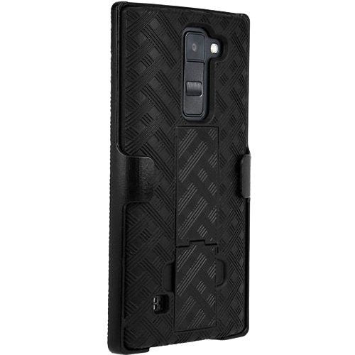 Verizon Hardshell Case and Holster Combo (LGVS500HOC) for LG K8 V - Black Cell Phone - Cases, Covers & Skins Verizon    - Simple Cell Bulk Wholesale Pricing - USA Seller