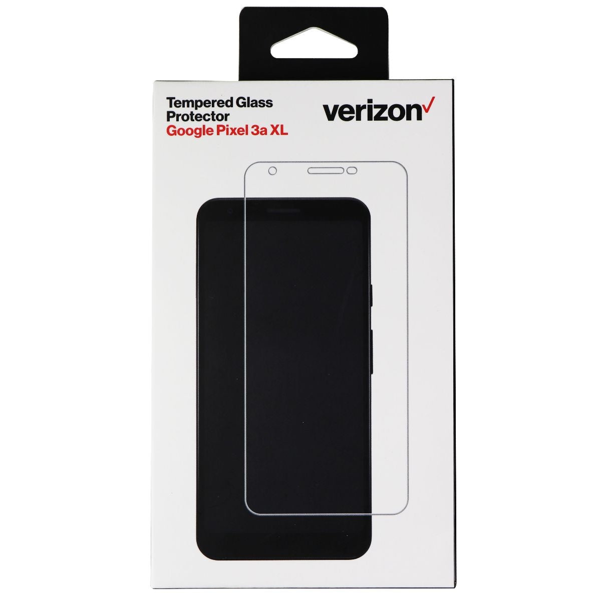 Verizon Tempered Glass Screen Display Protector for Google Pixel 3a XL - Clear Cell Phone - Screen Protectors Verizon    - Simple Cell Bulk Wholesale Pricing - USA Seller