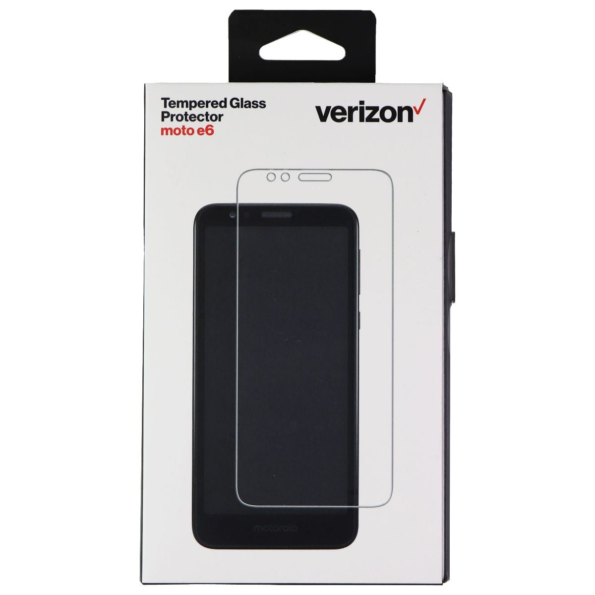 Verizon Tempered Glass Screen Display Protector for Motorola Moto e6 - Clear Cell Phone - Screen Protectors Verizon    - Simple Cell Bulk Wholesale Pricing - USA Seller