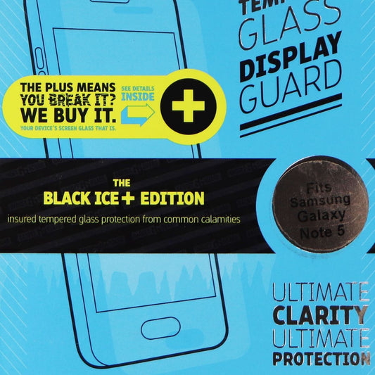 Gadget Guard Black Ice+ (Plus) Tempered Glass for Samsung Galaxy Note 5 - Clear Cell Phone - Screen Protectors Gadget Guard    - Simple Cell Bulk Wholesale Pricing - USA Seller