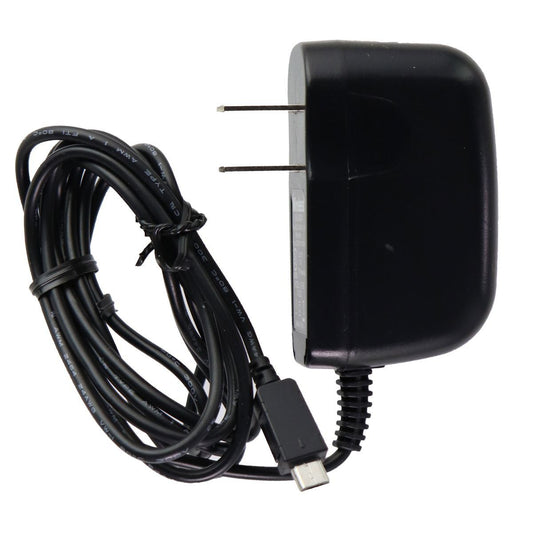 Just Wireless (SKU 04204) Wall Charger w/ Micro USB Connection 5V 800mA - Black Cell Phone - Chargers & Cradles Just Wireless    - Simple Cell Bulk Wholesale Pricing - USA Seller