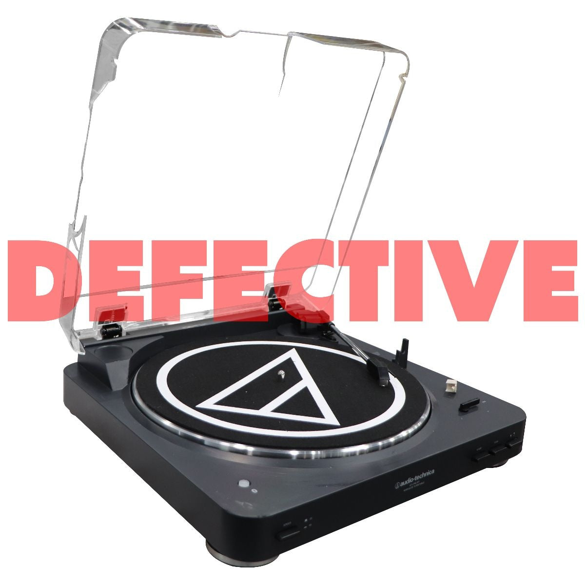 Audio-Technica Wireless Belt-Drive Stereo Turntable - Black (AT-LP60-BT) Home Audio Stereos, Components - Record Players/Home Turntables Audio-Technica    - Simple Cell Bulk Wholesale Pricing - USA Seller