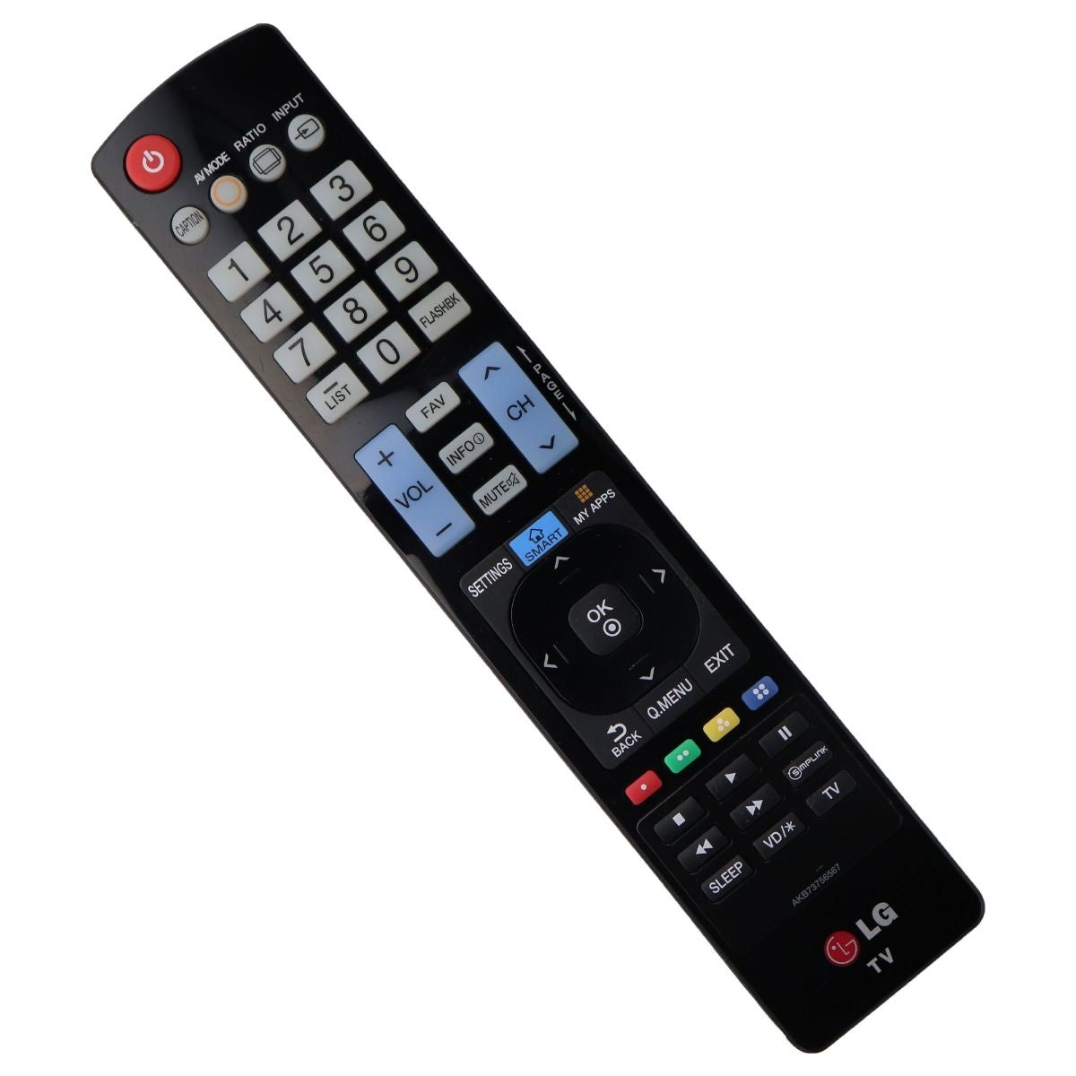LG Remote Control (AKB73756567) for Select LG TVs - Black TV, Video & Audio Accessories - Remote Controls LG    - Simple Cell Bulk Wholesale Pricing - USA Seller