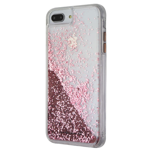 Case-Mate Waterfall Liquid Glitter Case for iPhone 8 Plus and 7 Plus - Rose Gold Cell Phone - Cases, Covers & Skins Case-Mate    - Simple Cell Bulk Wholesale Pricing - USA Seller