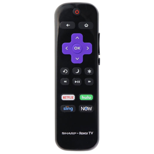 Sharp TV Remote Control (LC-RCRUDUS-20) with Netflix/Hulu/Sling/NOW - Black TV, Video & Audio Accessories - Remote Controls SHARP    - Simple Cell Bulk Wholesale Pricing - USA Seller