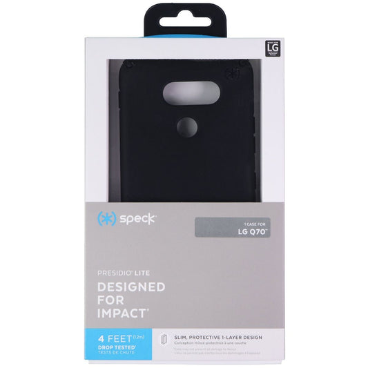 Speck Presidio Lite Case for LG Q70 Smartphone - Black Cell Phone - Cases, Covers & Skins Speck    - Simple Cell Bulk Wholesale Pricing - USA Seller