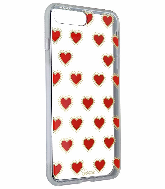 Sonix Clear Coat Hybrid Case Cover for Apple iPhone 7 / 8 Plus - Clear / Hearts Cell Phone - Cases, Covers & Skins Sonix    - Simple Cell Bulk Wholesale Pricing - USA Seller