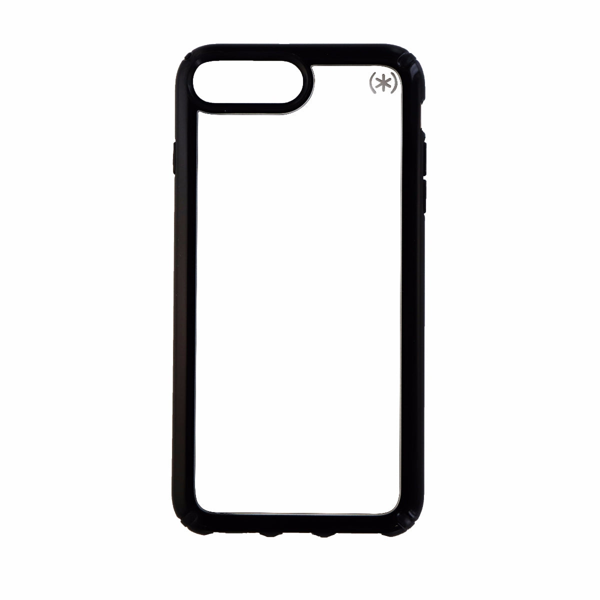 Speck Presidio Show Series Case for iPhone 8 Plus 7 Plus - Clear/Black Cell Phone - Cases, Covers & Skins Speck    - Simple Cell Bulk Wholesale Pricing - USA Seller