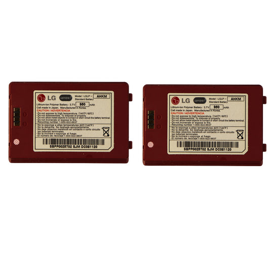 KIT 2x 950 mAh Replacement Battery (LGLP-AHKM) for LG Env 2 (VX9100) Cell Phone - Batteries LG    - Simple Cell Bulk Wholesale Pricing - USA Seller