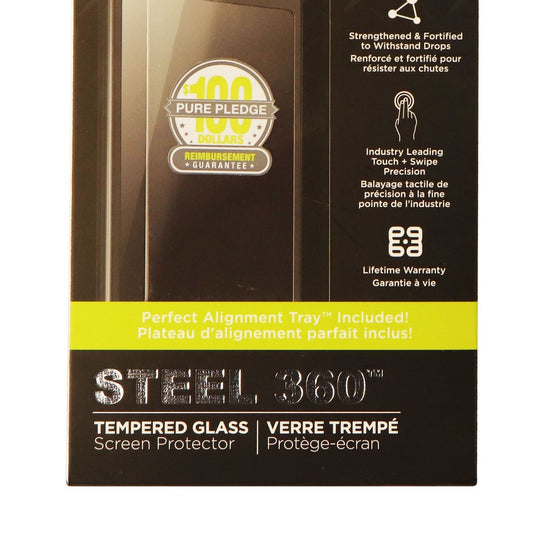 PureGear LG V20 Steel 360 Tempered Glass Screen Protector Guard - Clear Cell Phone - Screen Protectors PureGear    - Simple Cell Bulk Wholesale Pricing - USA Seller
